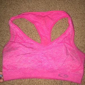 Champion hot pink sports bra, size xs
